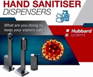 Hand Sanitiser Dispenser from Hubbard Systems