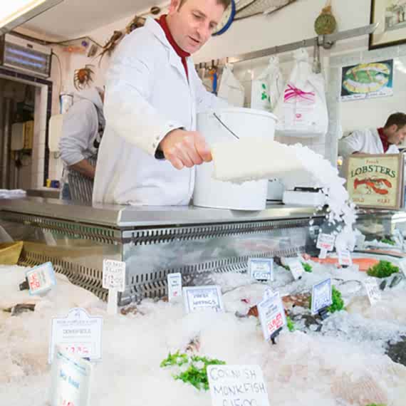 Supermarkets and farmers markets